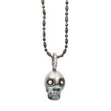 Load image into Gallery viewer, Pearl Skull Necklace