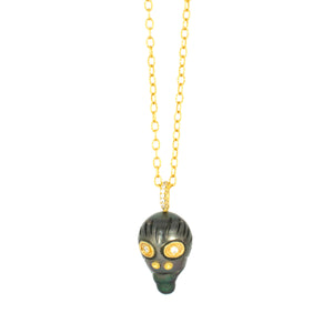 Pearl Skull Pendant