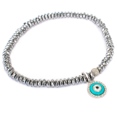 Pyrite Eye Bracelet