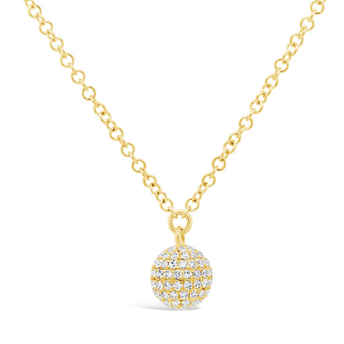 Diamond Ball Necklace
