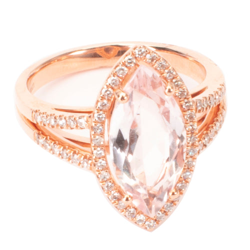 Morganite Ring