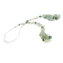 Load image into Gallery viewer, Pearl Lariat Necklace