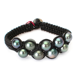 Pearl Macrame Bracelet