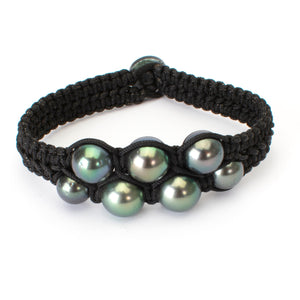 Pearl Macrame Bracelet