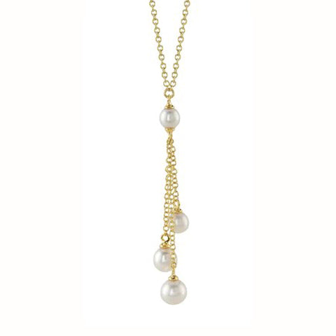 Pearl Y Necklace