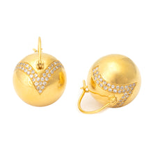 Load image into Gallery viewer, 12mm Globe Earrings