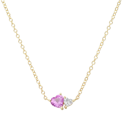Double Stone Necklace