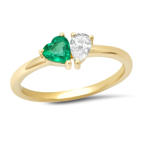 Double Stone Ring