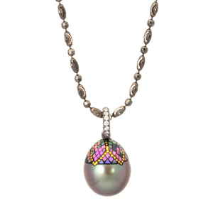 Mosaic Pearl Pendant