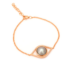 Load image into Gallery viewer, Pearl Eye Bracelet