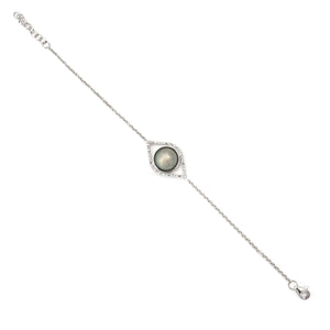 Pearl Eye Bracelet