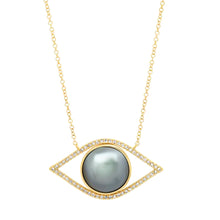 Load image into Gallery viewer, Pearl Slice Necklace