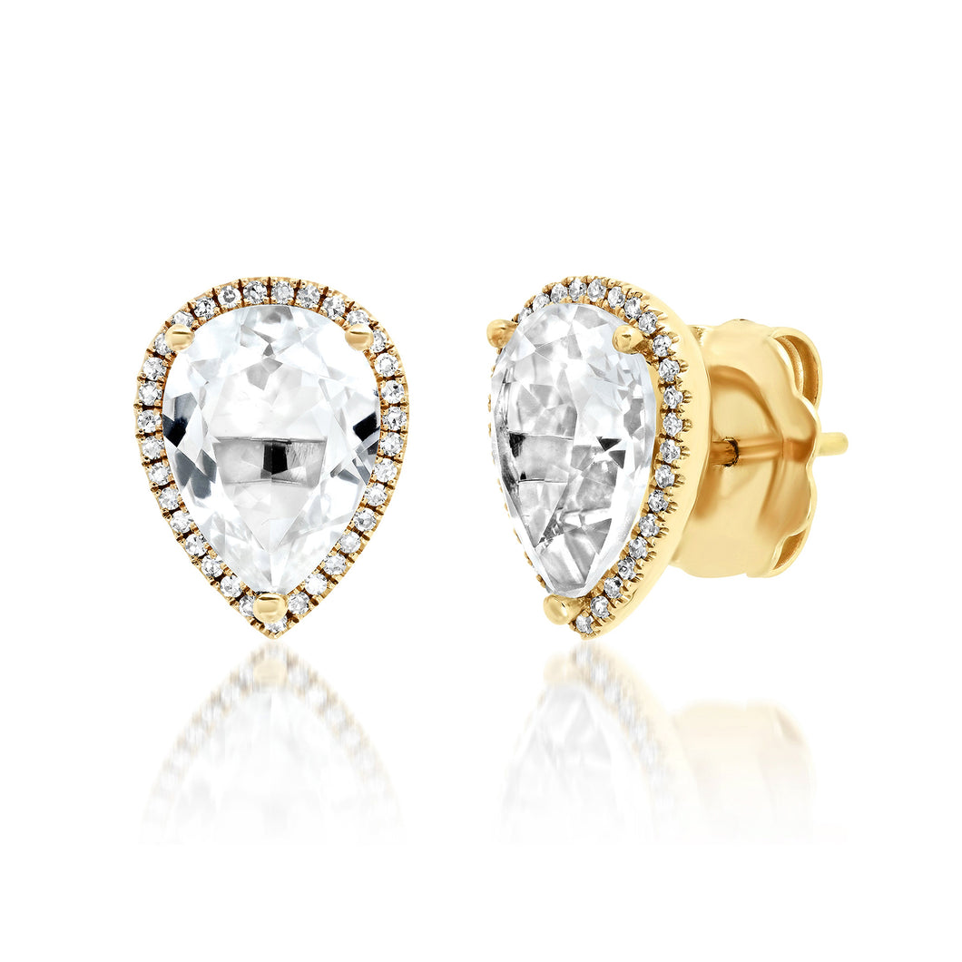 Topaz Studs