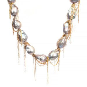 Silver Fringe Strand