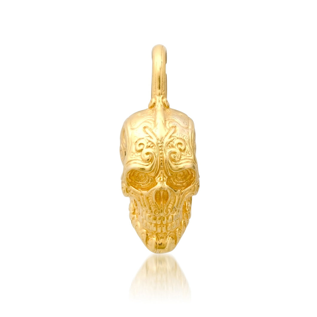 Carved Skull Pendant