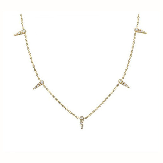 Diamond Dagger Necklace