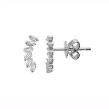 Load image into Gallery viewer, Baguette Diamond Studs