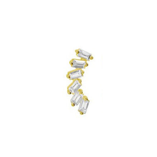 Load image into Gallery viewer, Baguette Diamond Stud