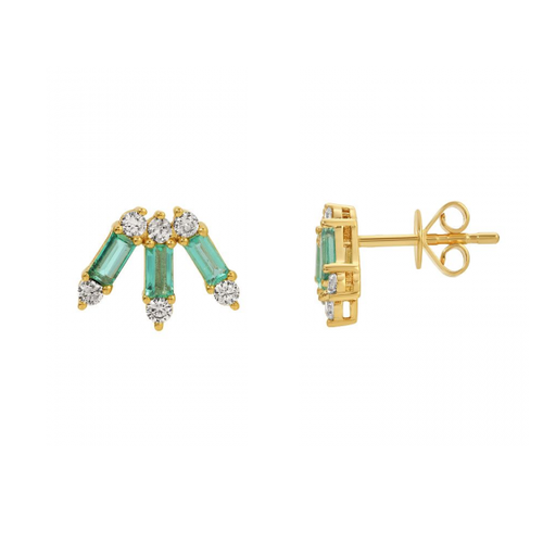 Art Deco Studs