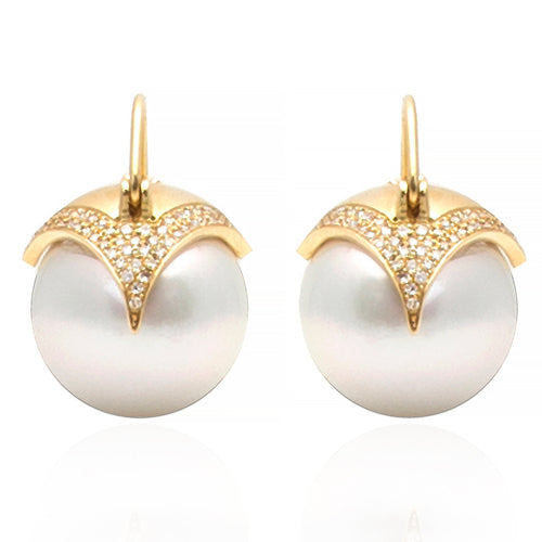 Armor Pearl Earrings
