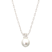 Load image into Gallery viewer, Pearl Butterfly Necklace