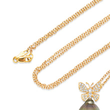 Load image into Gallery viewer, Pearl Butterfly Necklace