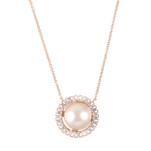 Pearl Halo Necklace