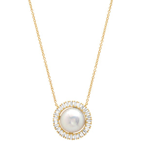 Pearl Halo Necklace