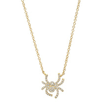 Load image into Gallery viewer, Mini Spider Necklace