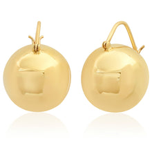 Load image into Gallery viewer, 18mm Globe Earrings
