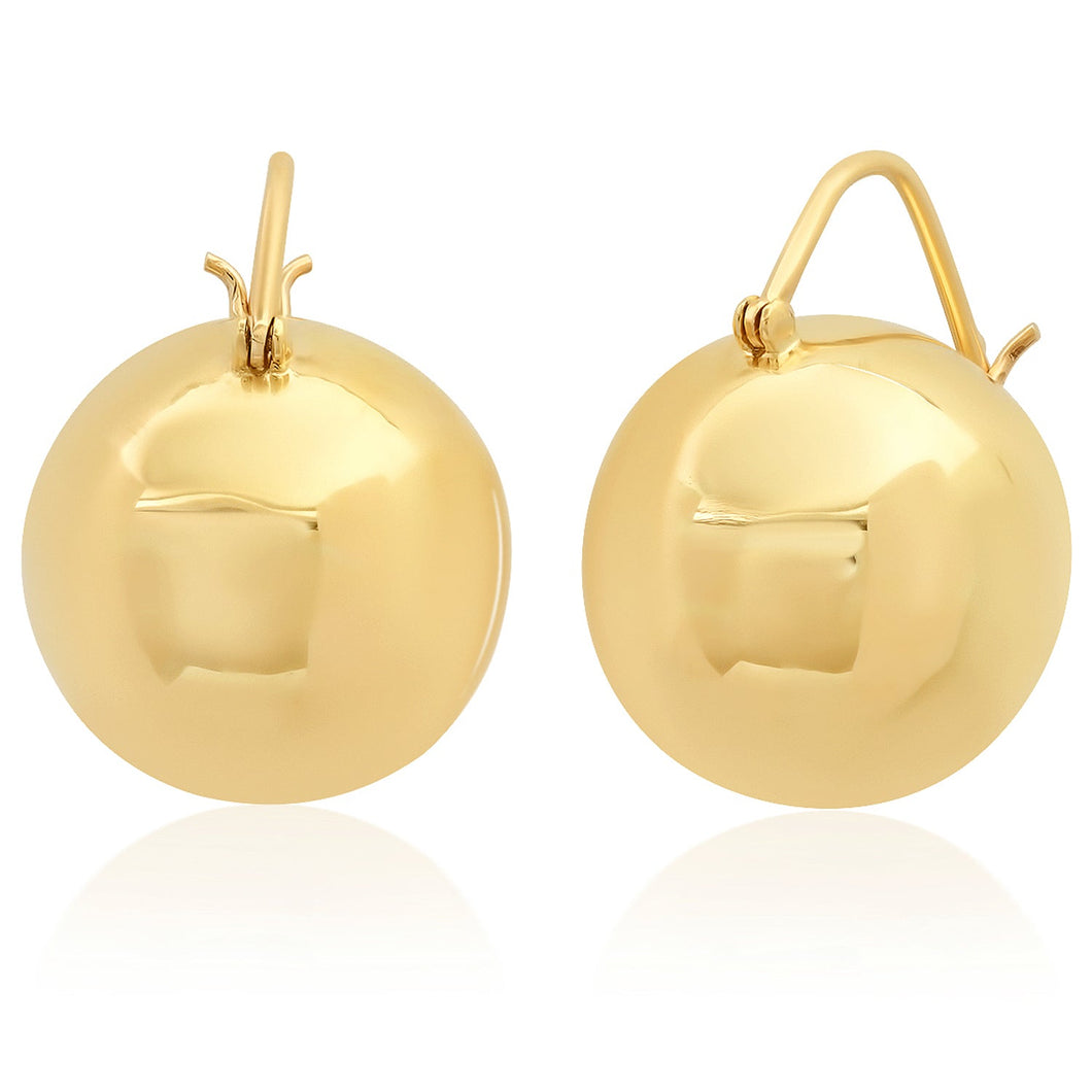 18mm Globe Earrings