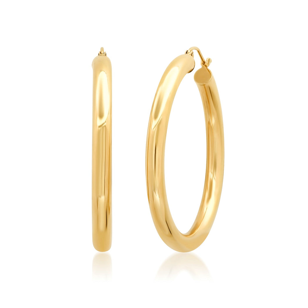 Gold Hoop Earrings