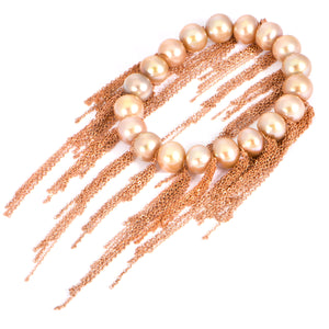 Golden Fringe Bracelet