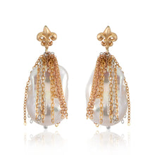 Load image into Gallery viewer, Silver Baroque Drops