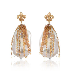 Silver Baroque Drops