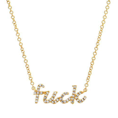 F*ck Necklace