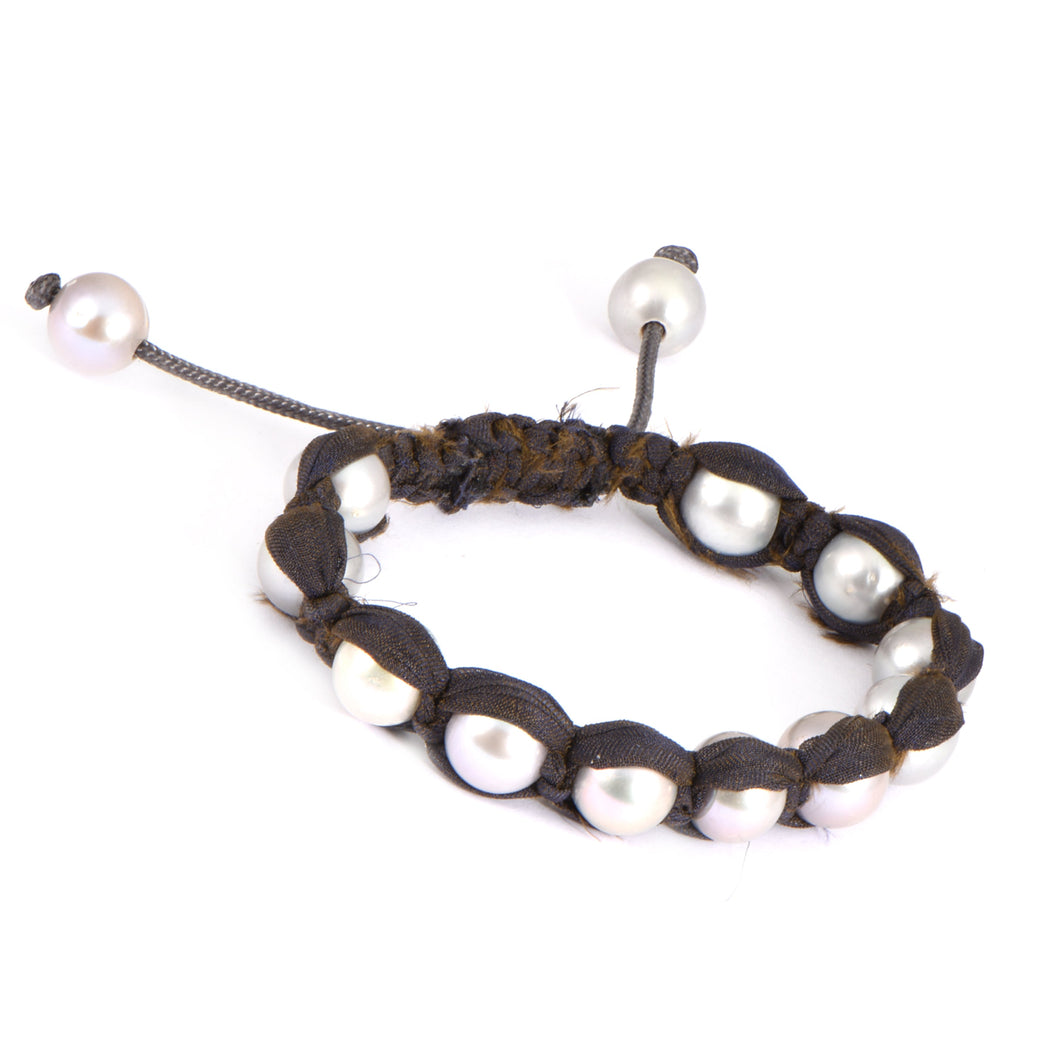 Pearl Chiffon Bracelet