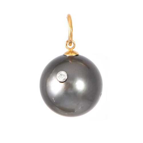 Diamond Pearl Pendant