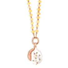 Load image into Gallery viewer, Opal Charm Necklace