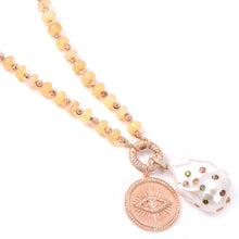 Load image into Gallery viewer, Opal Charm Necklace