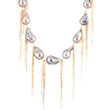 Load image into Gallery viewer, Silver Baroque 18&quot; Necklace