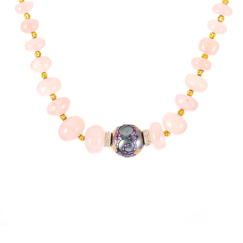Pearl Quartz Strand