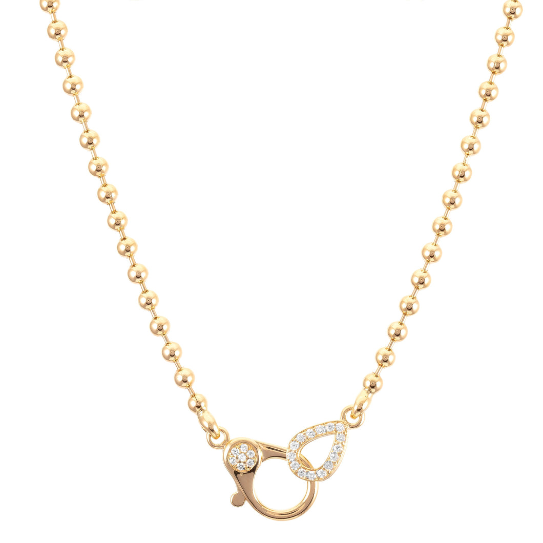 Diamond Clasp Chain