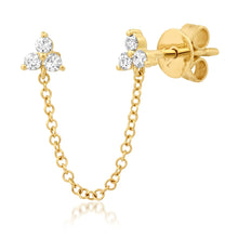 Load image into Gallery viewer, Double Trio Earring