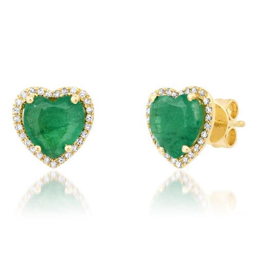 Emerald Studs