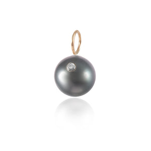 Pearl Diamond Charm