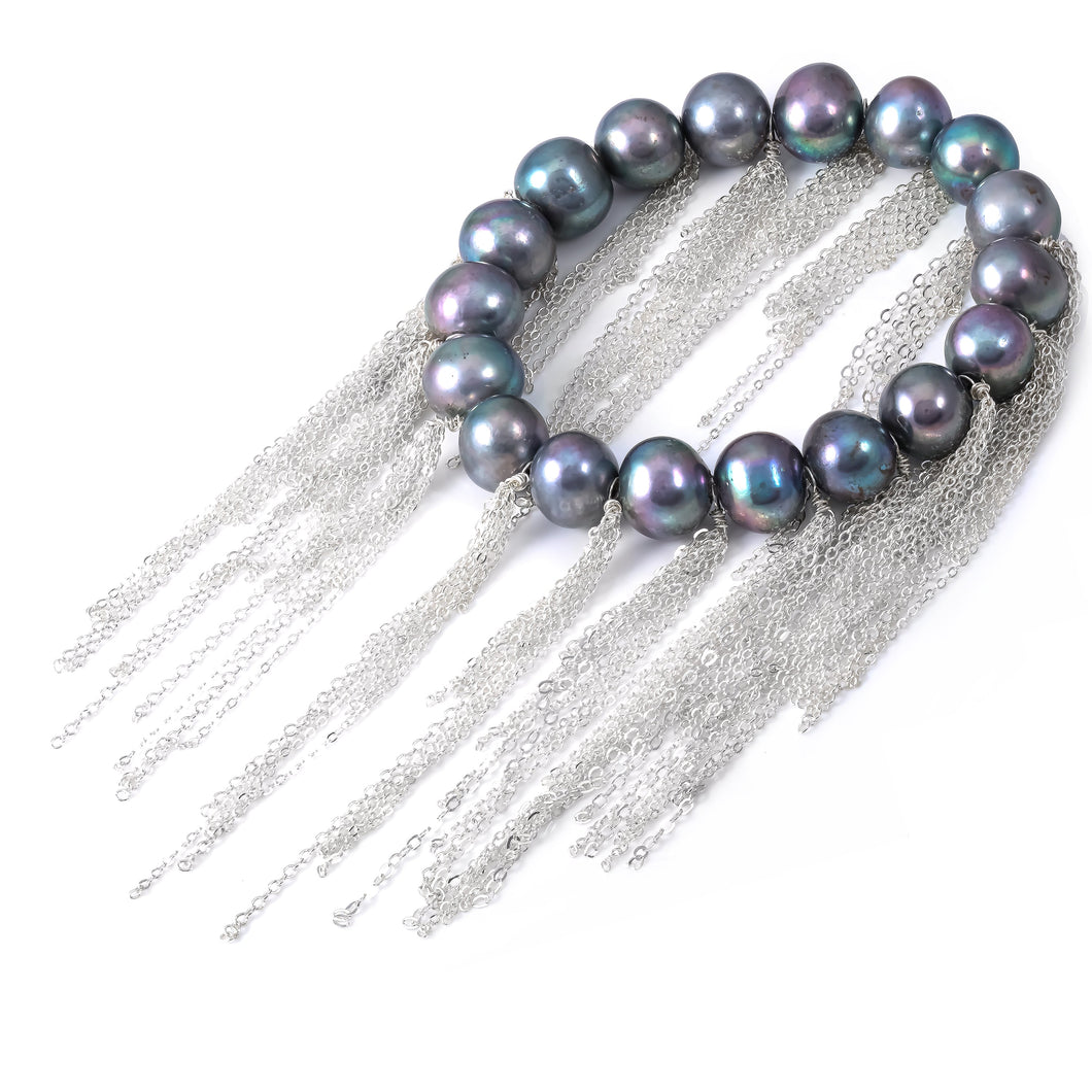 Ink Fringe Bracelet