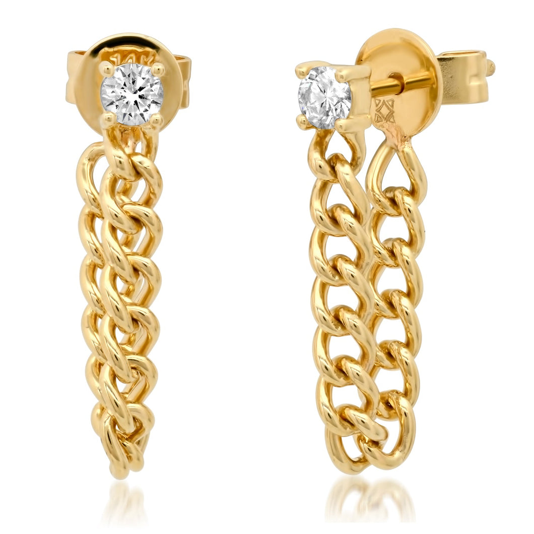 Diamond Chain Studs