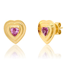 Load image into Gallery viewer, Heart Studs