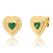 Load image into Gallery viewer, Heart Studs